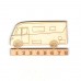 Reise Wohnmobil aus Holz 8 cm als Geburtstags Geschenk