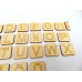 ABC Lernhilfe Alphabet 3 cm Plättchen für Schulanfänger 1Buchstabe