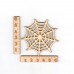 Spinnennetz 60mm aus Holz Deko zu Halloween