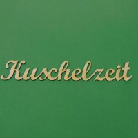 Schriftzug "Kuschelzeit" in  Schreibschrift 20cm lang