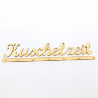Schriftzug "Kuschelzeit" in  Schreibschrift 30cm lang