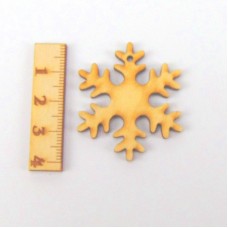 Schneeflocke 40 mm Eiskristall