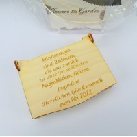 Geschenk zum ABI 2025, Erinnerungen sind Zeitreisen