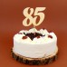 Tortenstecker Zahl 85 für das Geburtstagskind, Cake Topper