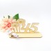 Mohnblume mit Glückwünschen, Personalisierte Geschenkidee, Zahl 40 oder 45