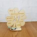 Geldgeschenk 21. Geburtstag Kleeblatt 16 cm Personalisiert Geldgeschenk 21. Geburtstag Kleeblatt 16 cm Personalisiert