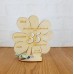 Geldgeschenk 35. Geburtstag Kleeblatt 16 cm Personalisiert