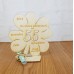 Geldgeschenk 55. Geburtstag Kleeblatt 11 cm oder 16 cm Personalisiert Geldgeschenk 55. Geburtstag Kleeblatt 11 cm oder 16 cm Personalisiert