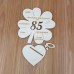 Geldgeschenk 85. Geburtstag Kleeblatt 11cm oder 16 cm Personalisiert