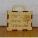 Koffer Wunscherfüller  - für Geldgeschenke oder Kleinigkeiten