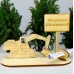 Geldgeschenk Bagger mit Ortsschild