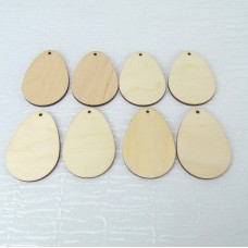 Anhänger Osterei 60mm 6 Stück