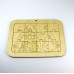 12-teiliges Puzzle Lebkuchenhaus 200mm mit Rahmen