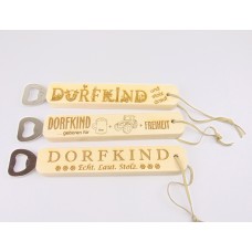 Flaschenöffner Dorfkind Geschenk Mitbringsel zum Schmunzeln