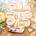 Eiserne Hochzeit Geldgeschenk Kleeblatt 65. Hochzeitstag 11cm oder 16 cm Eiserne Hochzeit Geldgeschenk Kleeblatt 65. Hochzeitstag 11cm oder 16 cm