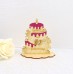 Torte zum Geburtstag aus Holz