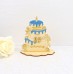 Torte zum Geburtstag aus Holz