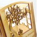 Windlicht Erinnerung aus Holz | Gedenklicht für Verstorbene | Trauerlicht mit Sprüchen | Geschenk zum Gedenken