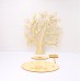 Wunschbaum aus Holz 28 cm mit eigener Gravur